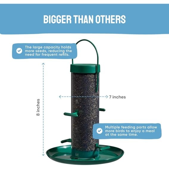 Supa - 6 Port Niger Feeder with Tray